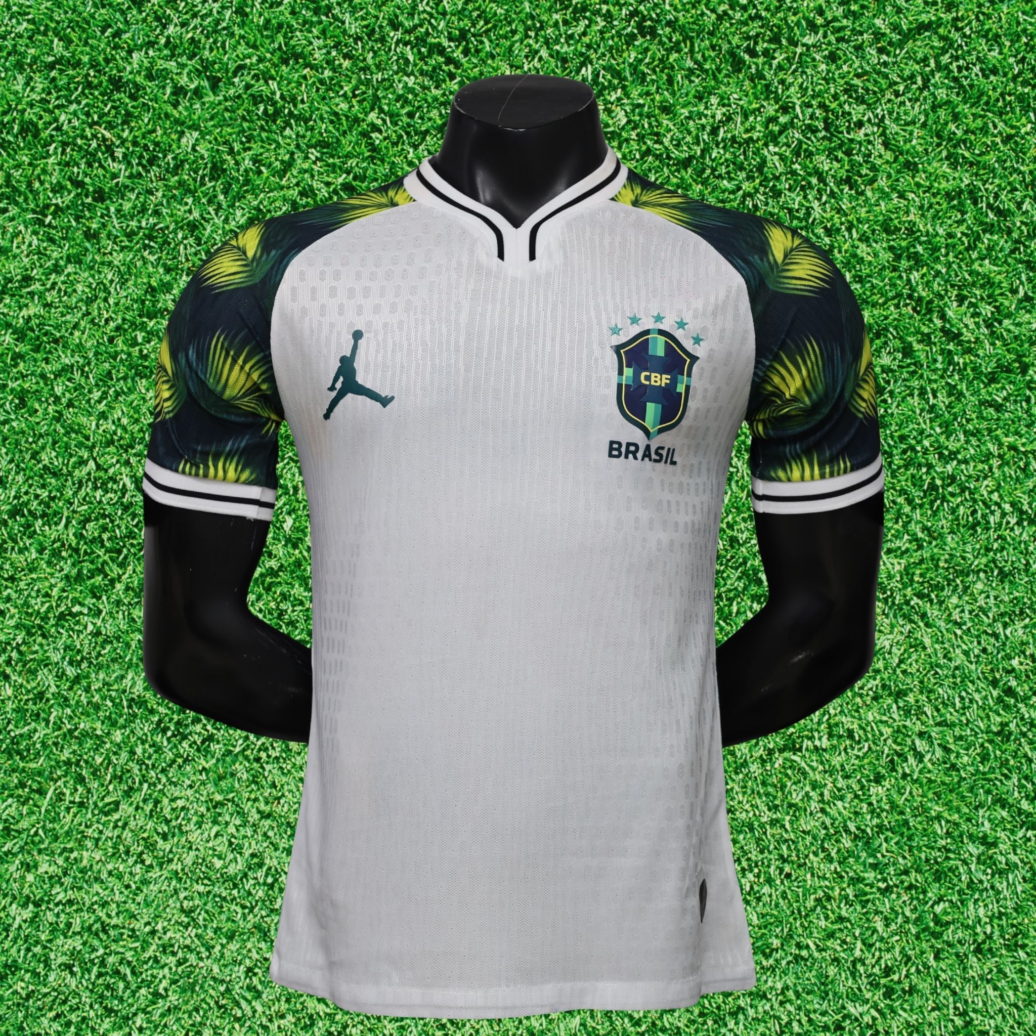 Camisa Brasil Especial Branca Floral 2026 Jogador