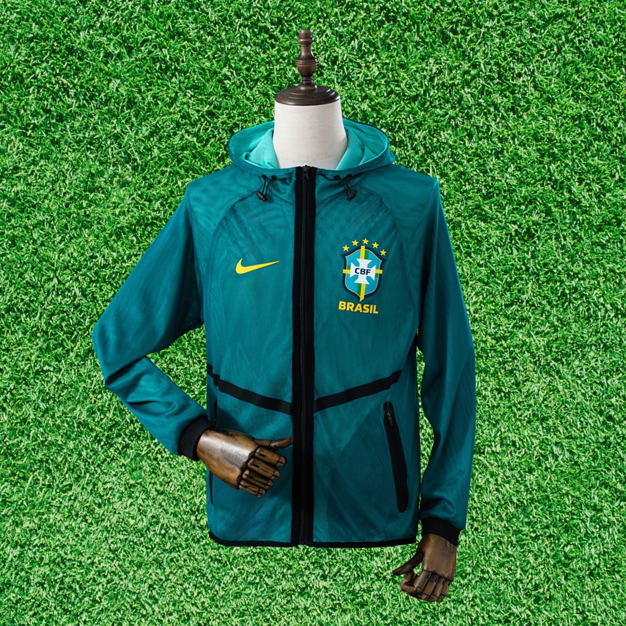 Corta-Vento Brasil Knit Hino 2026