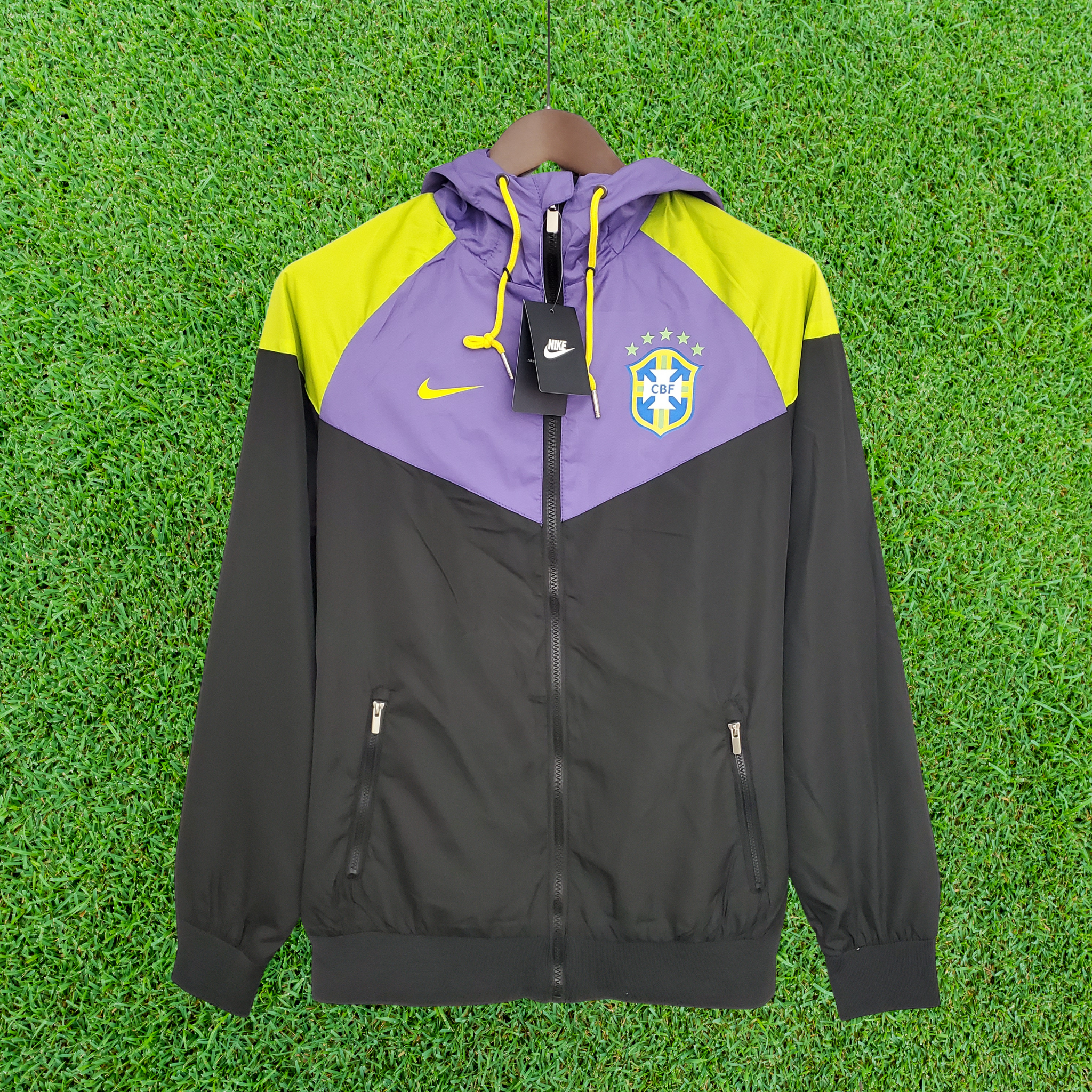Corta-Vento Brasil Roxo