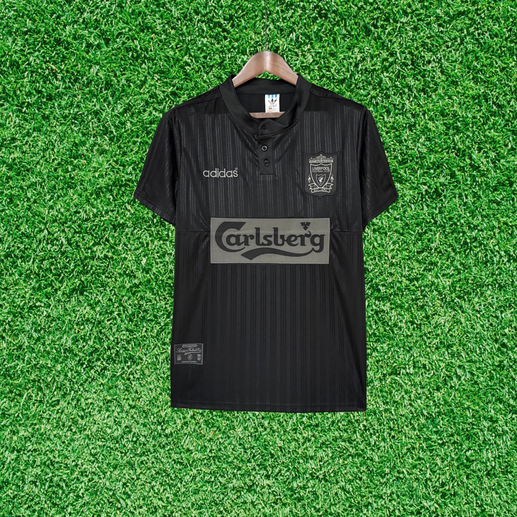 Camisa Liverpool FC Preta 95/96 Retrô