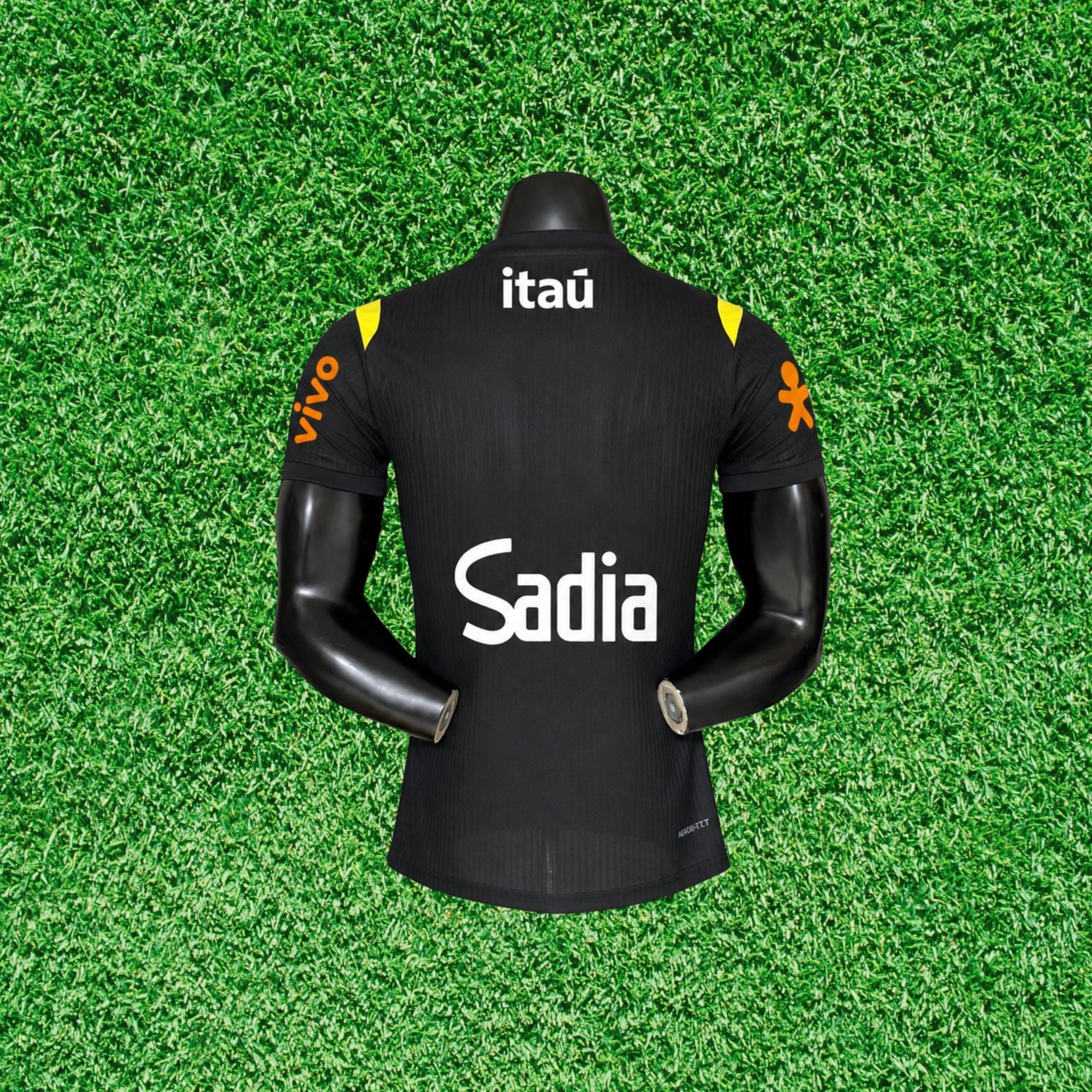 Camisa Brasil Treino Preta 2026 Jogador