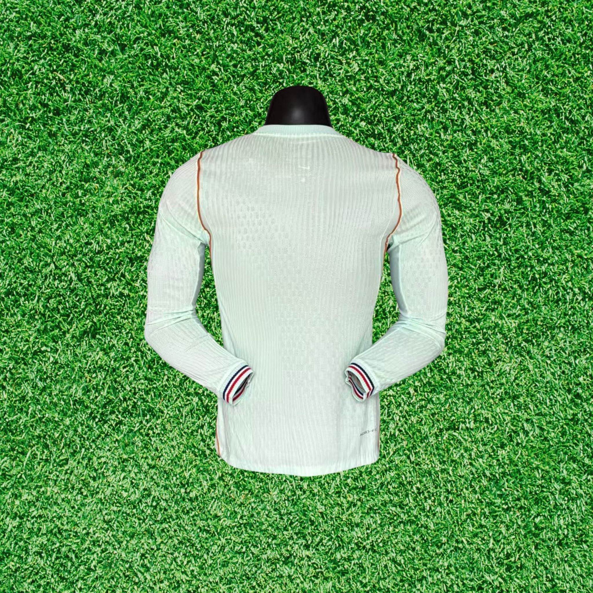Camisa França II 2026 Jogador Manga Longa