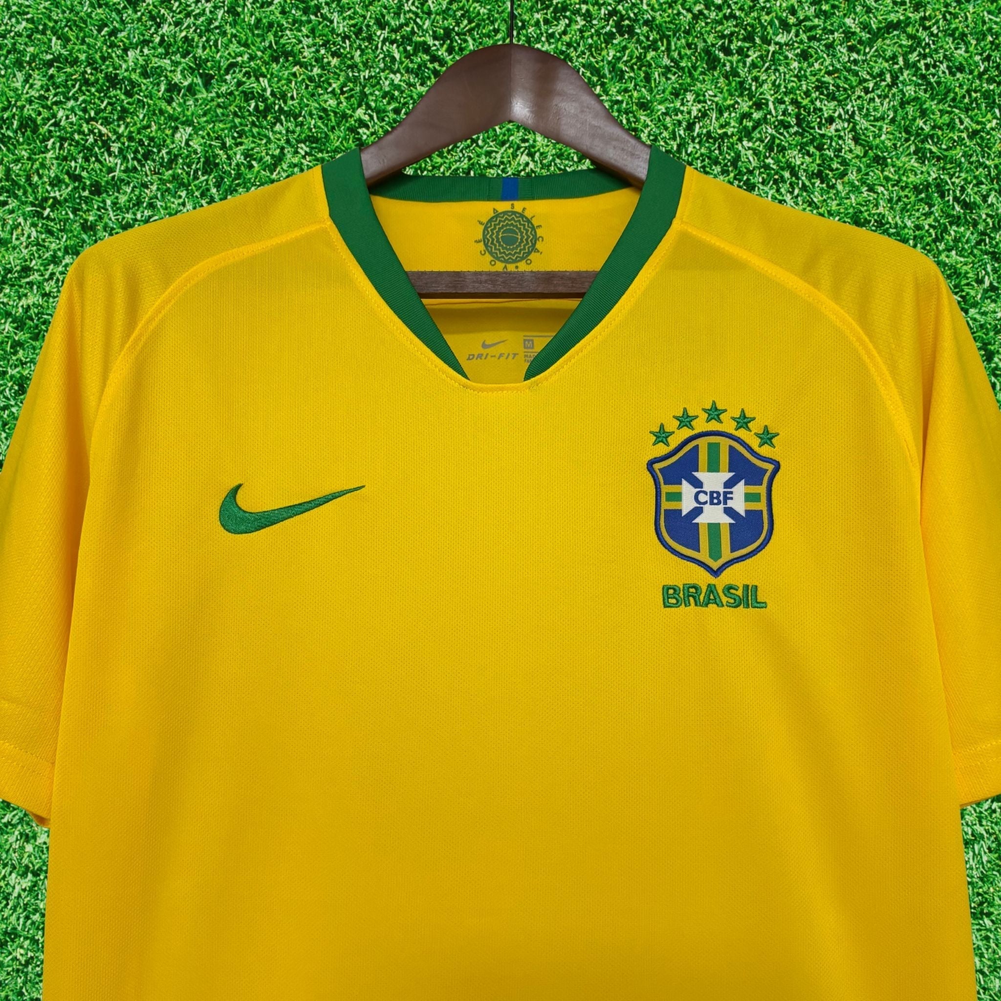 Camisa Brasil I 2018 Retrô