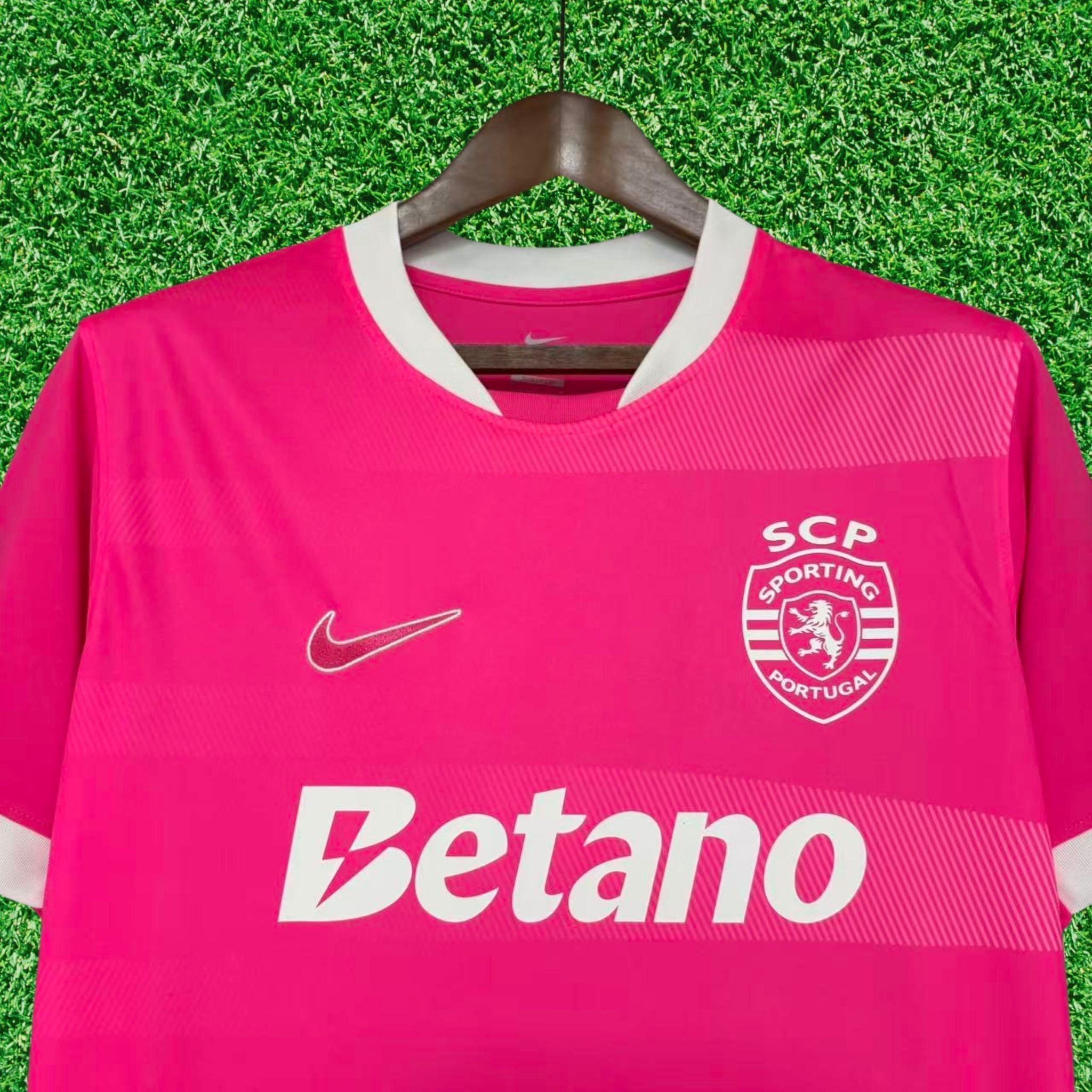 Camisa Sporting CP Rosa 26/27 Torcedor
