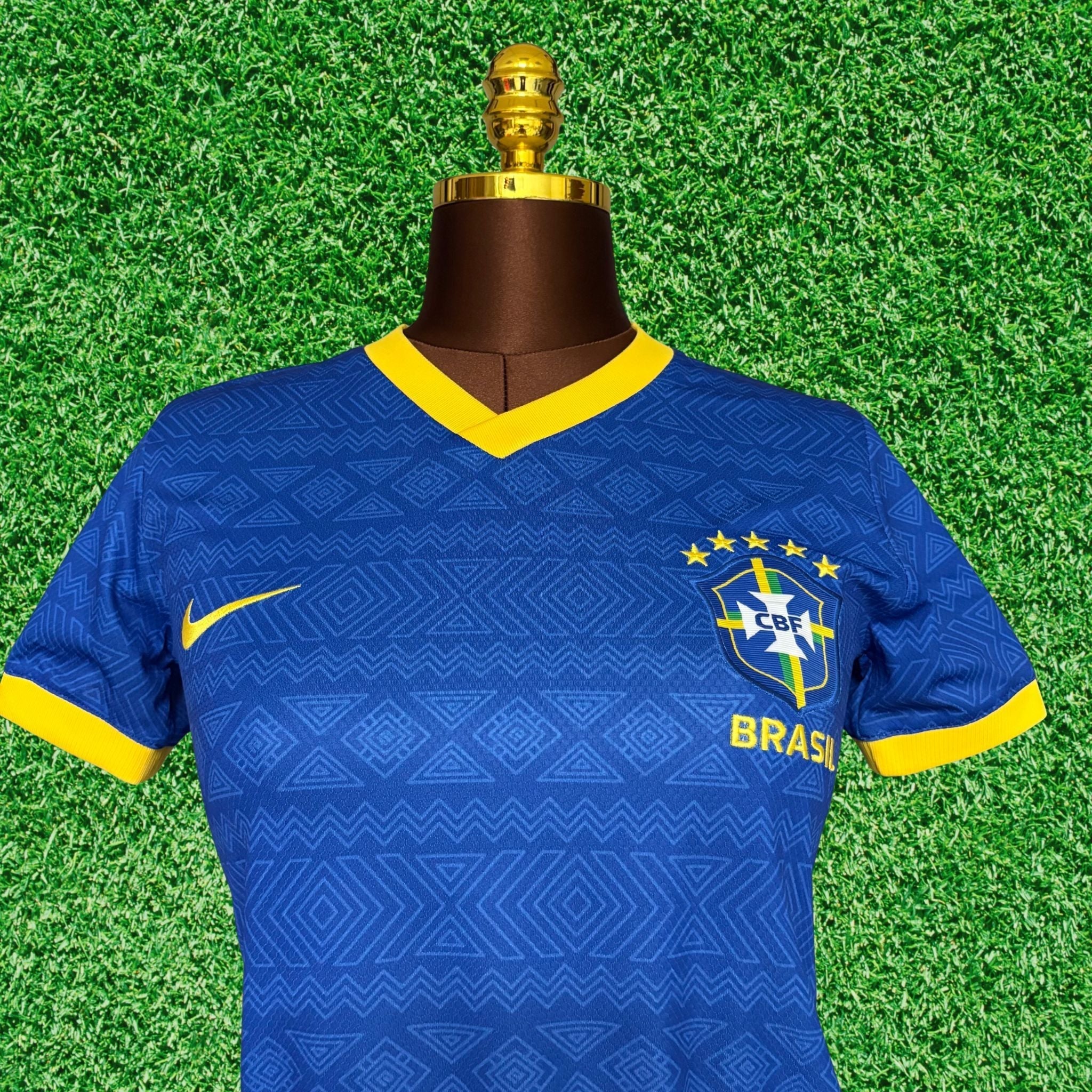Camisa Brasil Especial Azul 2026 Feminina Torcedor