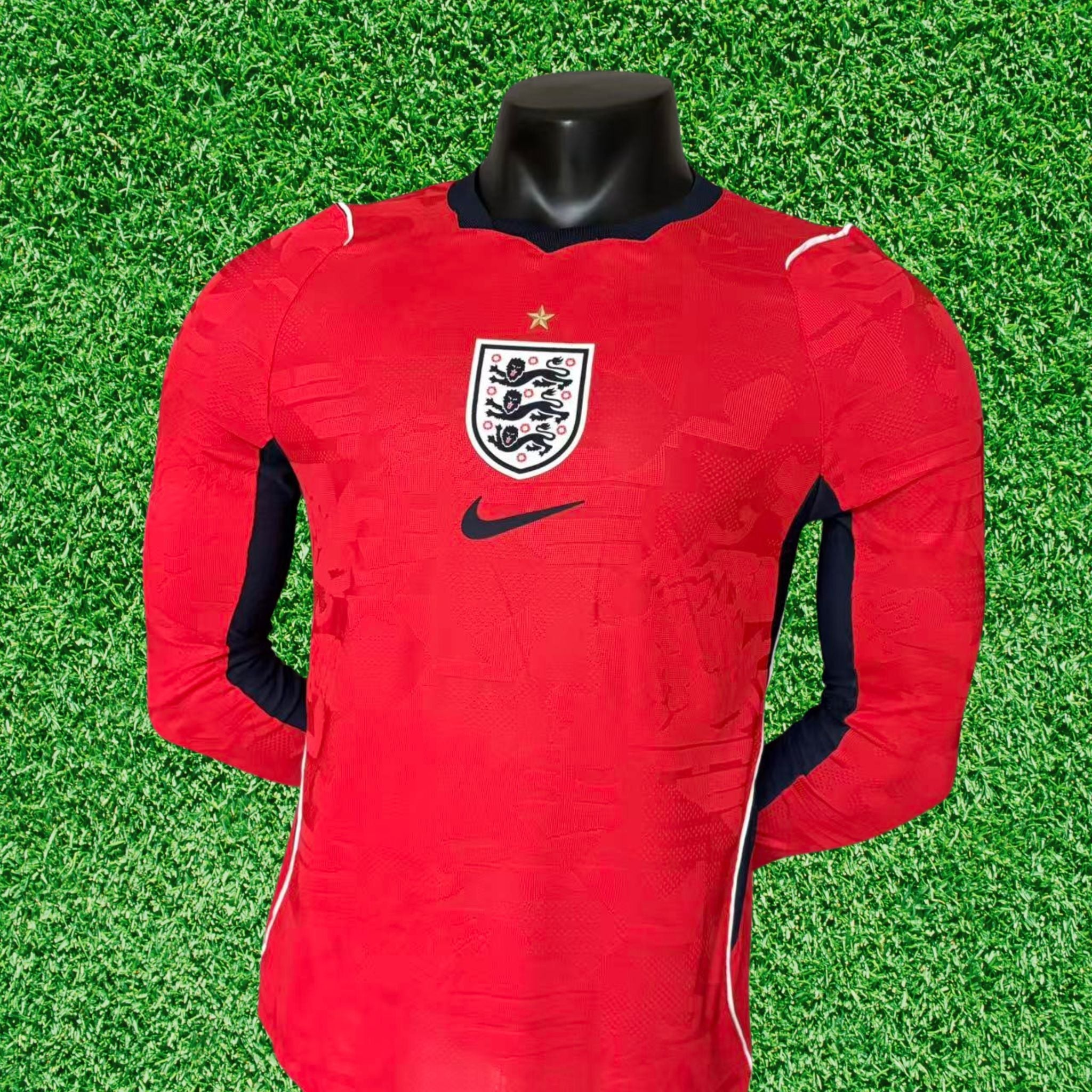 Camisa Inglaterra II 2026 Jogador Manga Longa