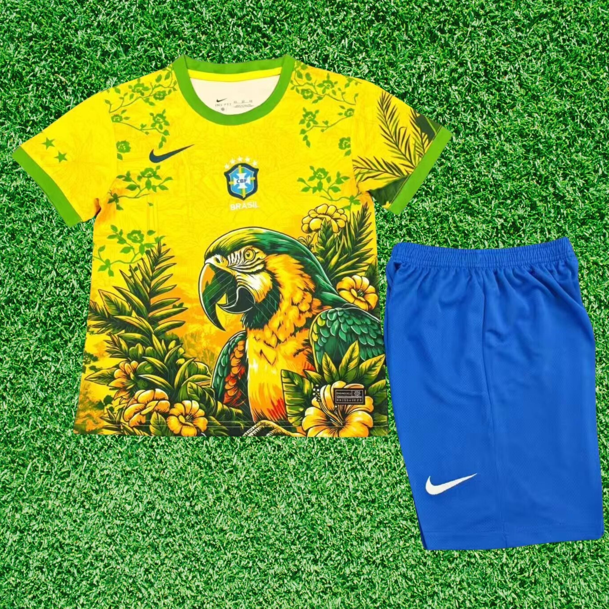 Kit Brasil Especial Amarela 2026 Infantil