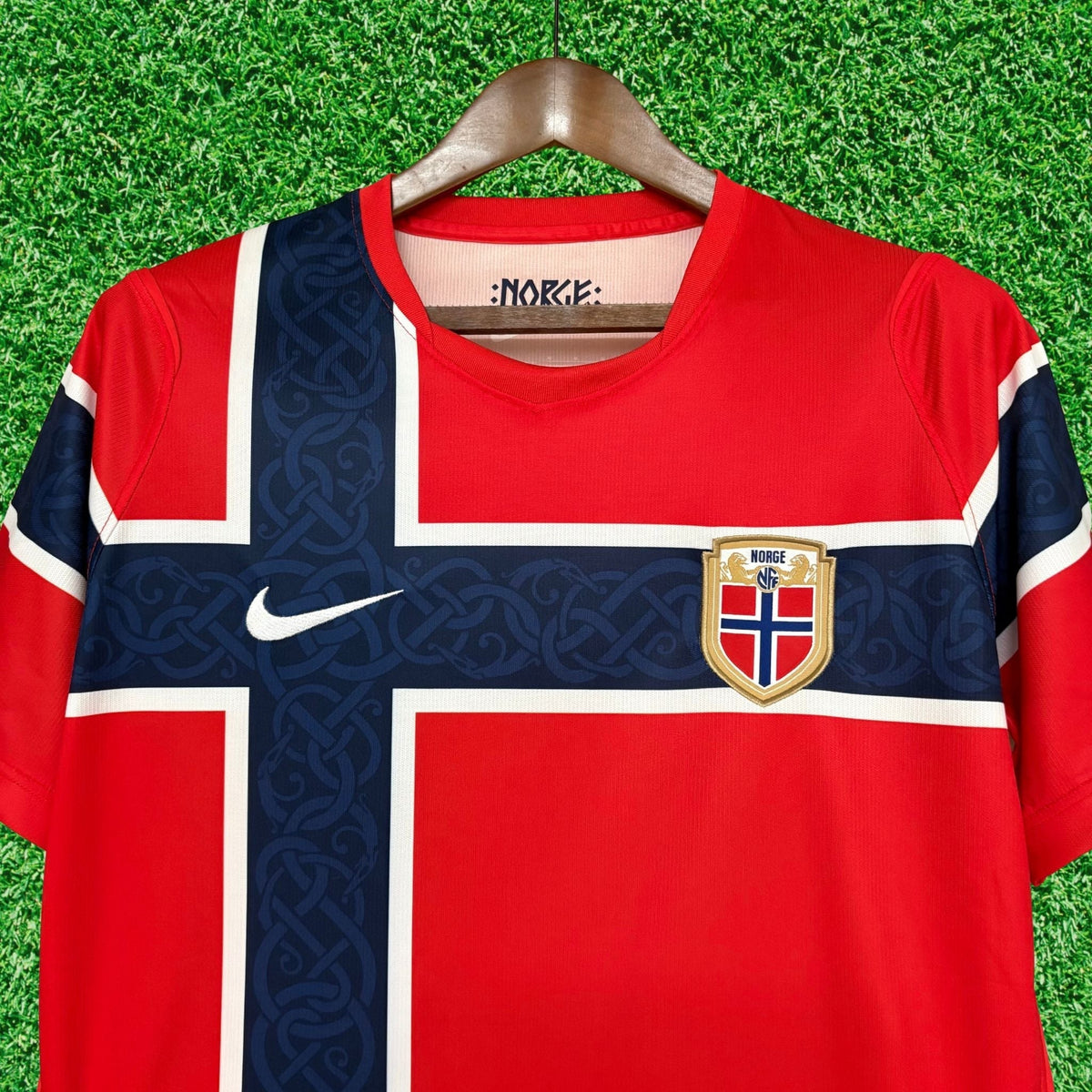 Camisa Noruega I 2026 Torcedor