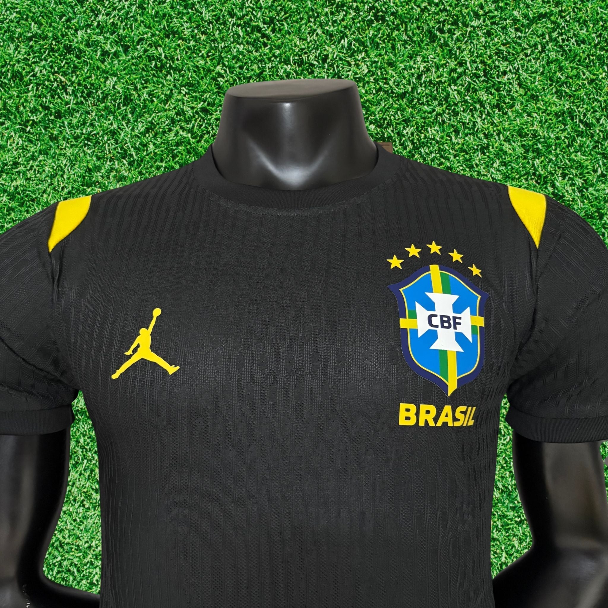 Camisa Brasil Treino Preta 2026 Jogador