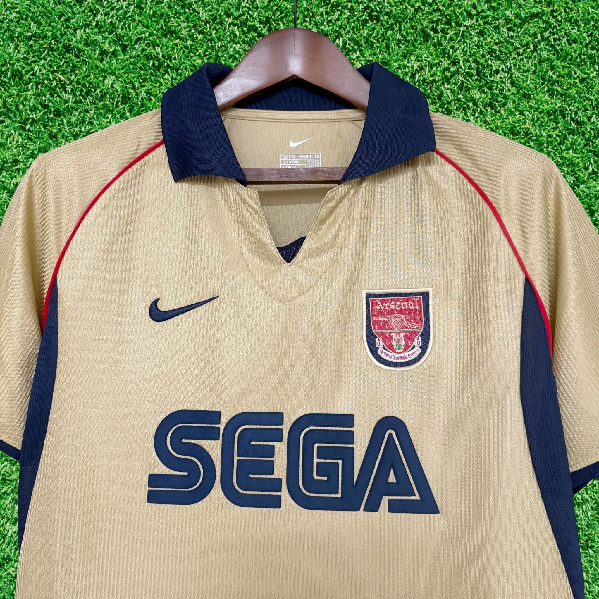 Camisa Arsenal II 01/02 Retrô