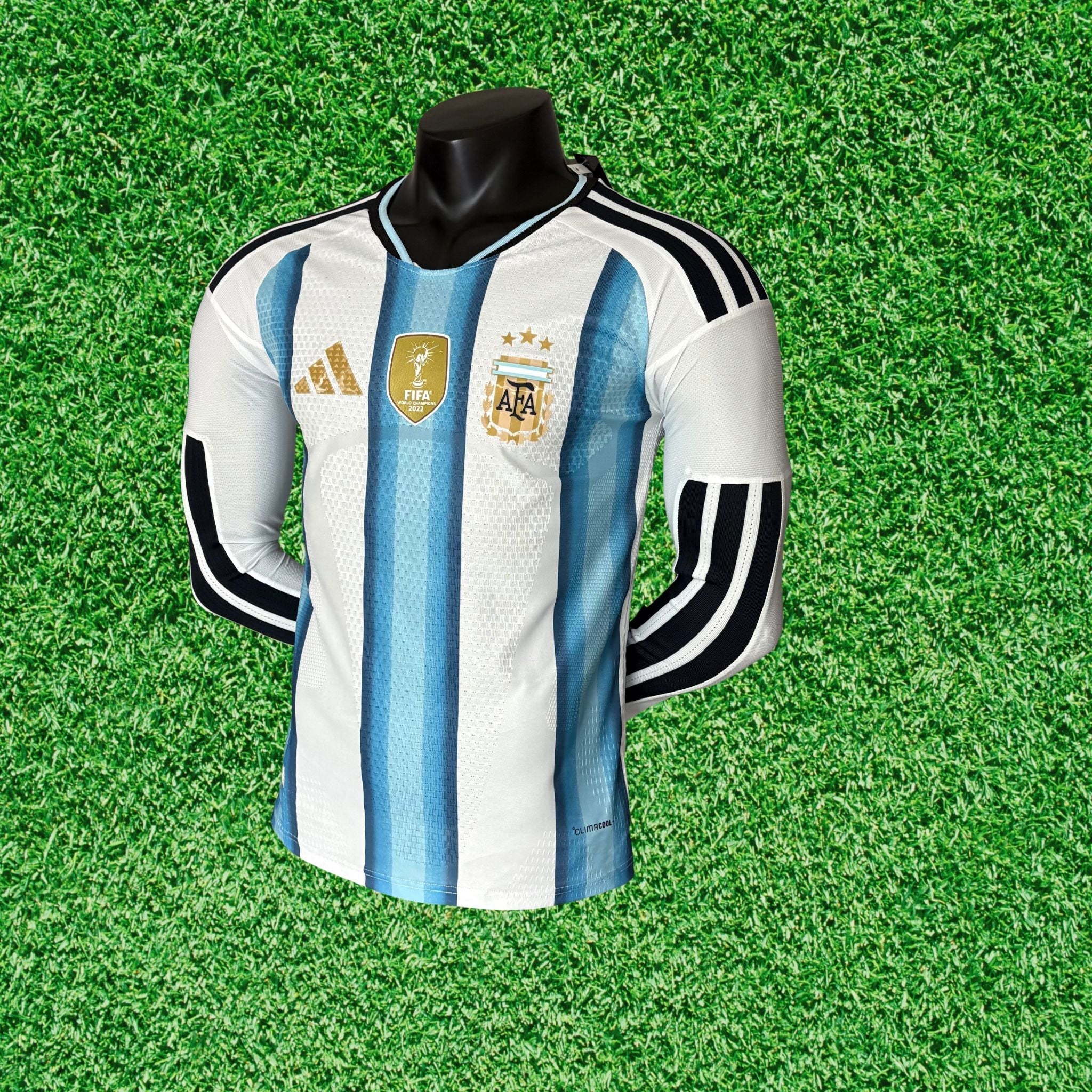 Camisa Argentina I 2026 Jogador Manga Longa
