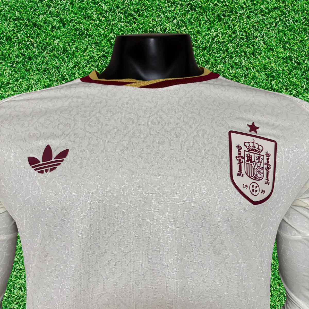 Camisa Espanha II 2026 Jogador Manga Longa