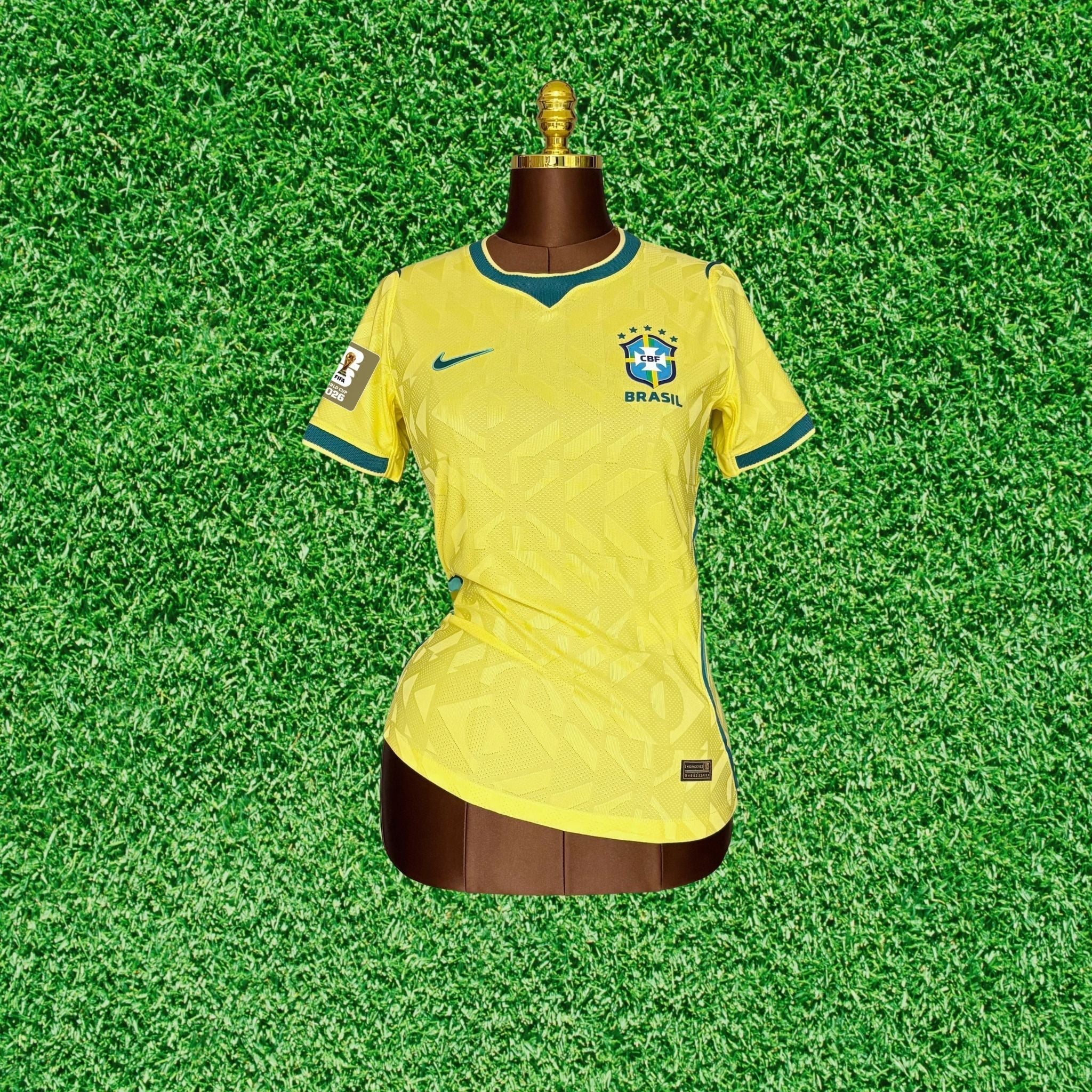 Camisa Brasil I 2026 Feminina Jogador