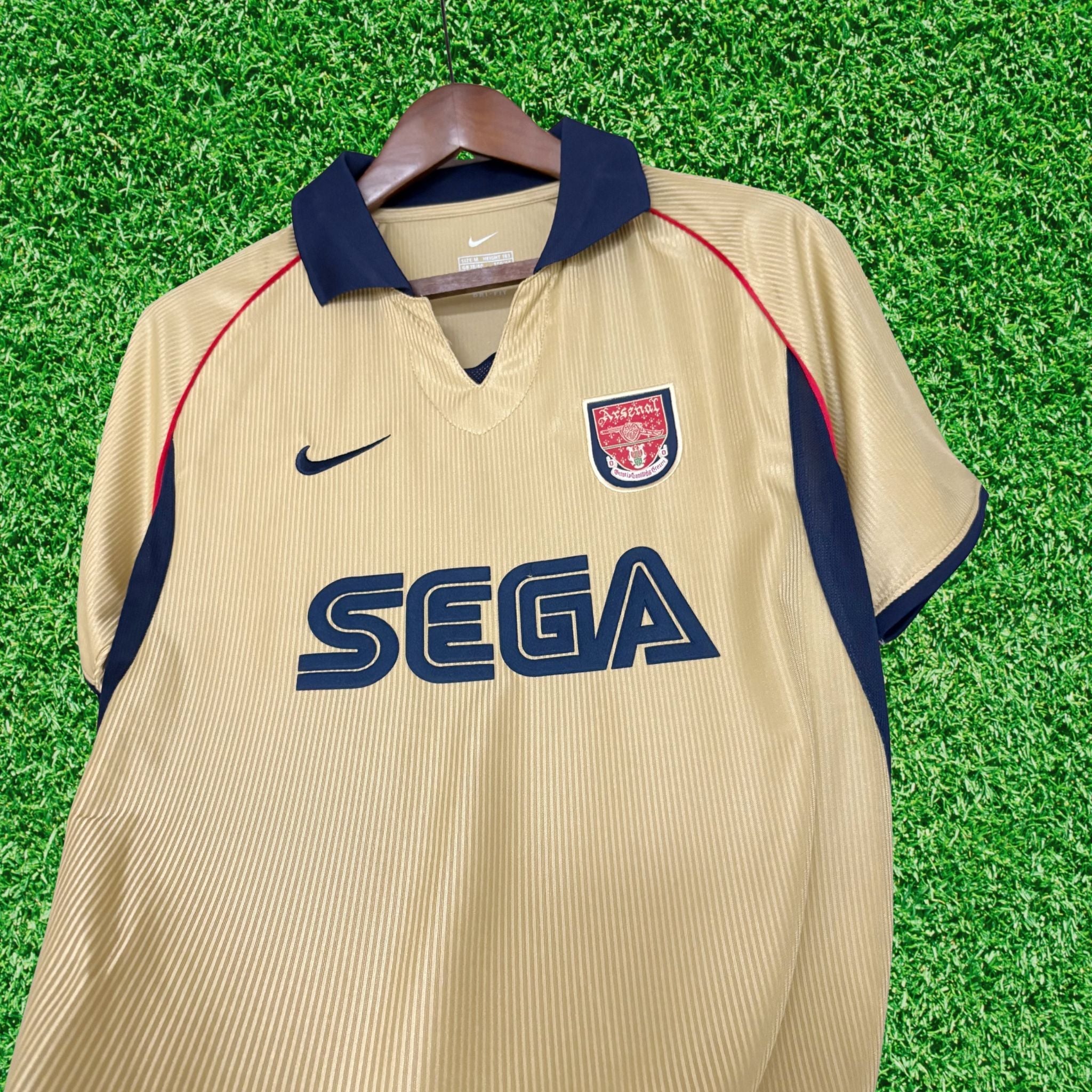 Camisa Arsenal II 01/02 Retrô