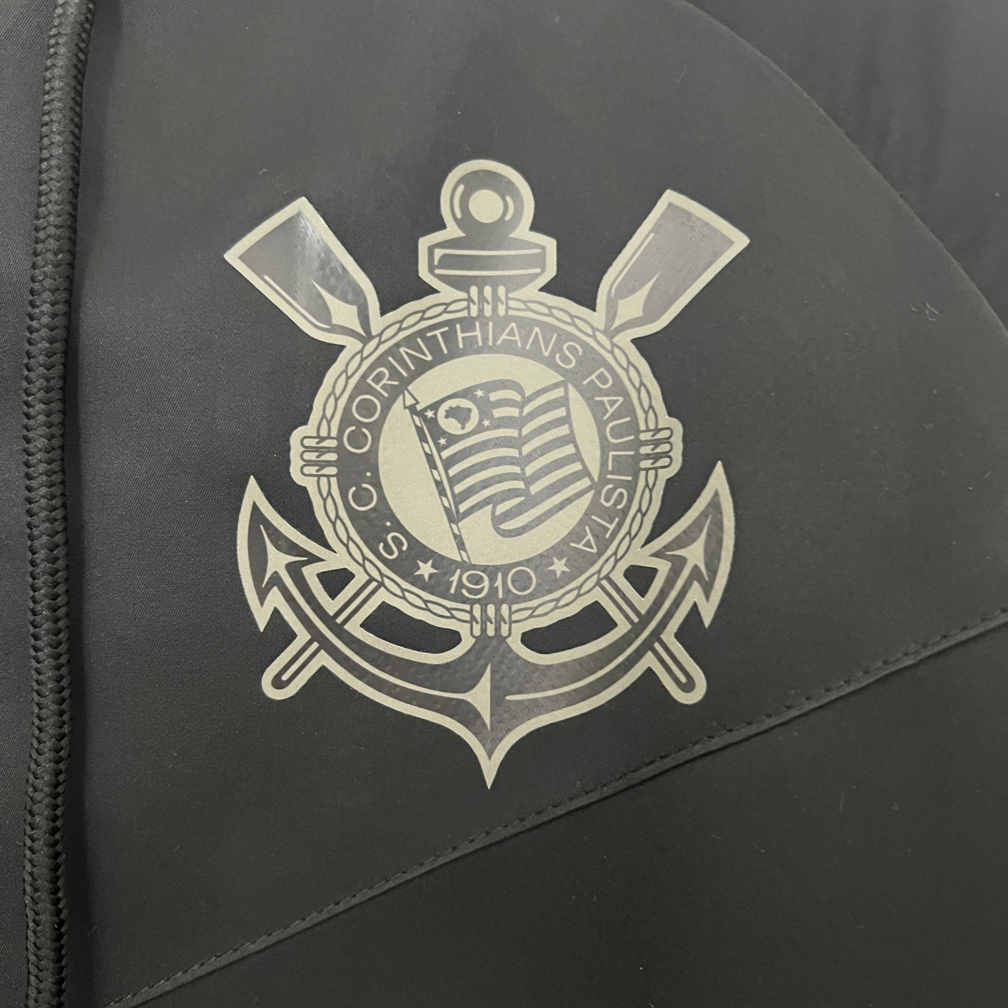 Corta-Vento Corinthians Preto 23/24