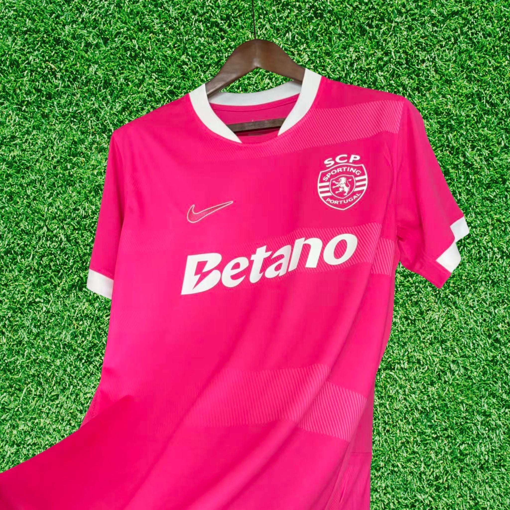 Camisa Sporting CP Rosa 26/27 Torcedor
