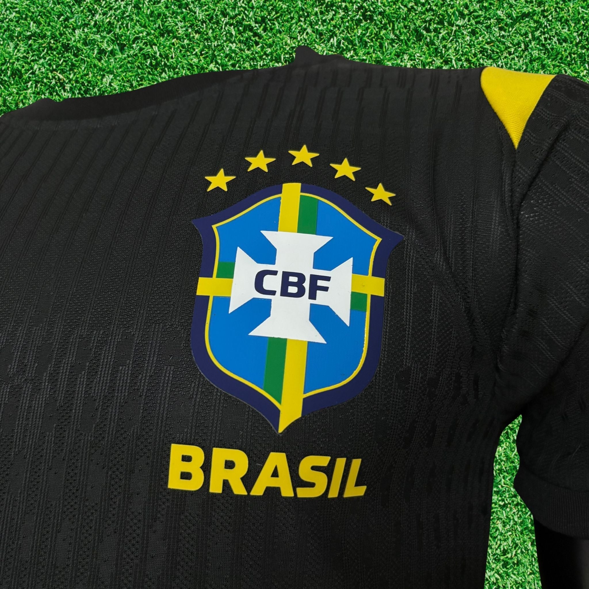 Camisa Brasil Treino Preta 2026 Jogador