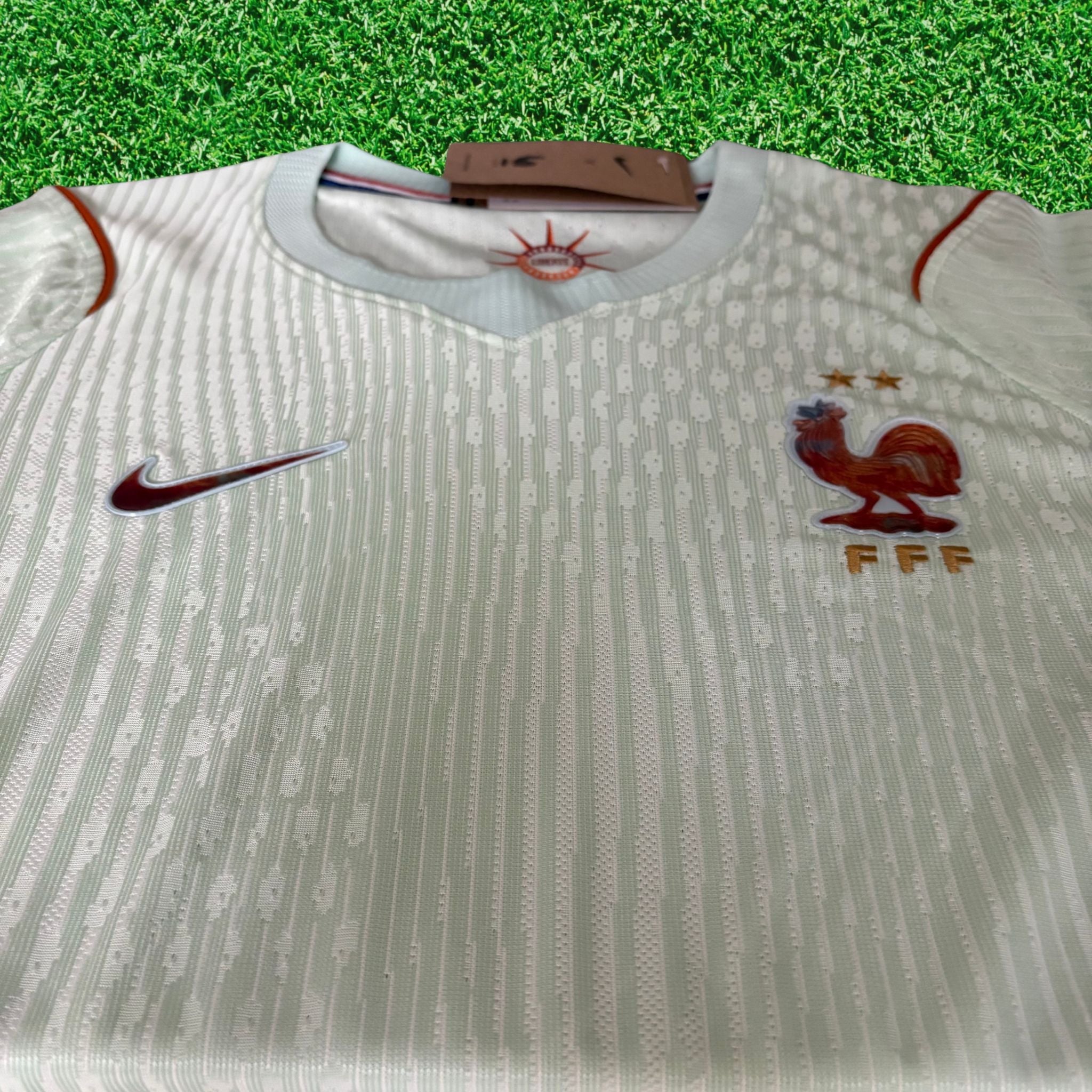Camisa França II 2026 Jogador Manga Longa