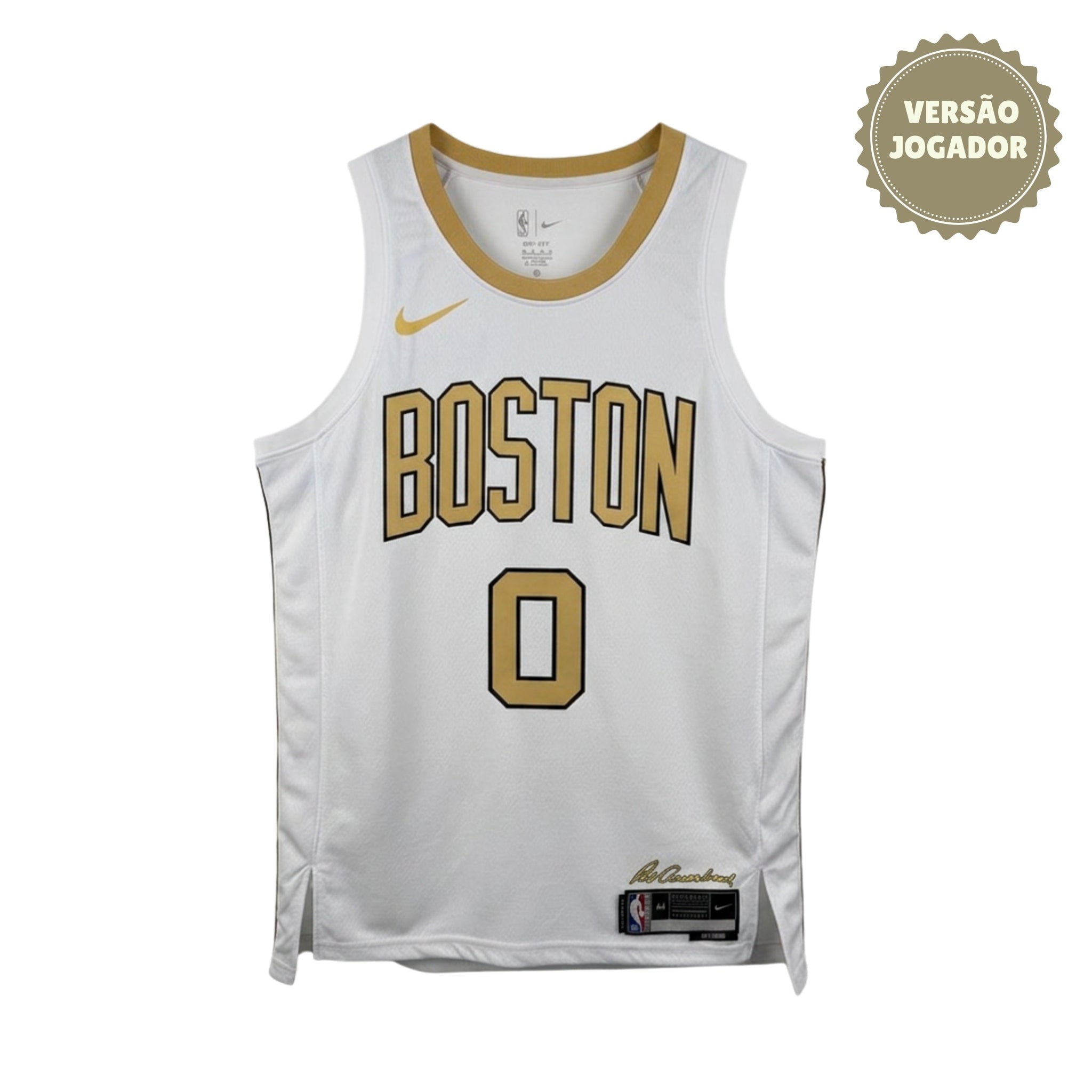 Camisa Boston Celtics Tatum Branca