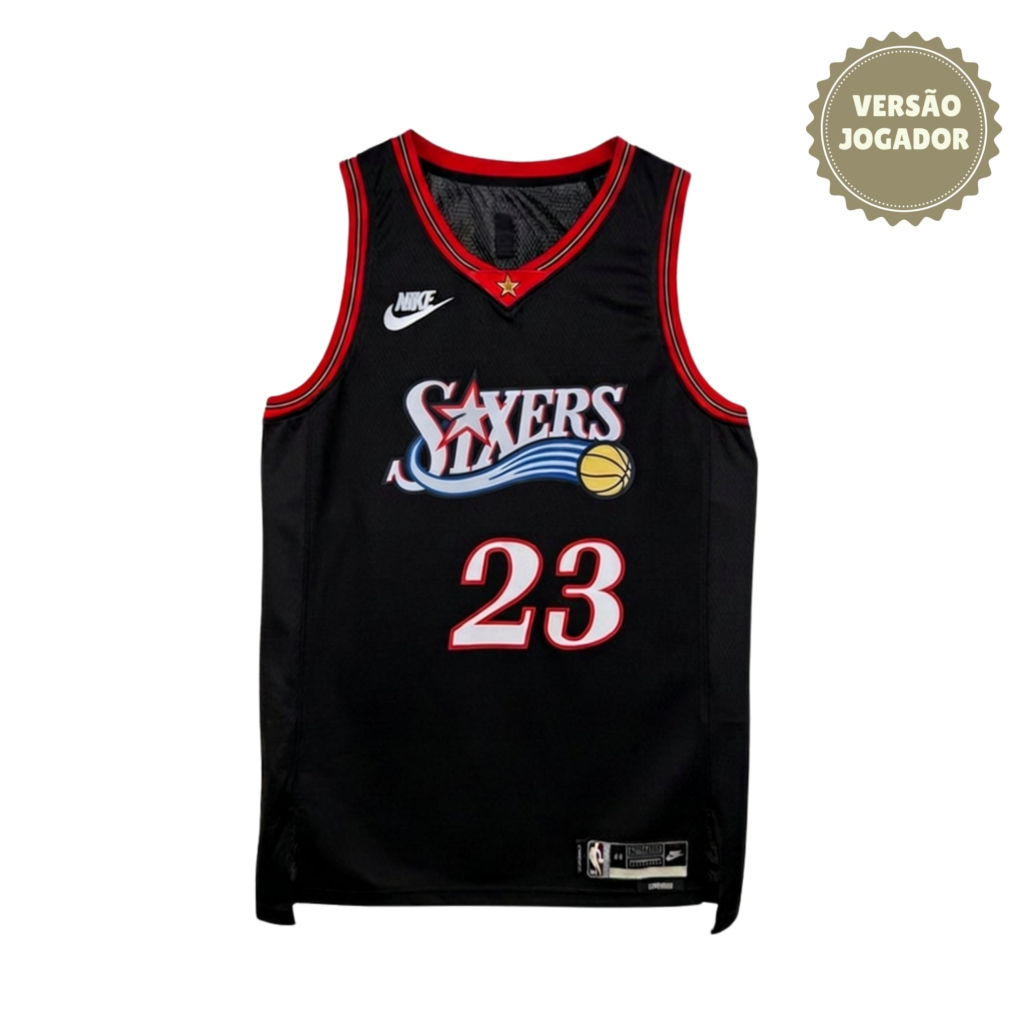 Camisa Sixers James Preta
