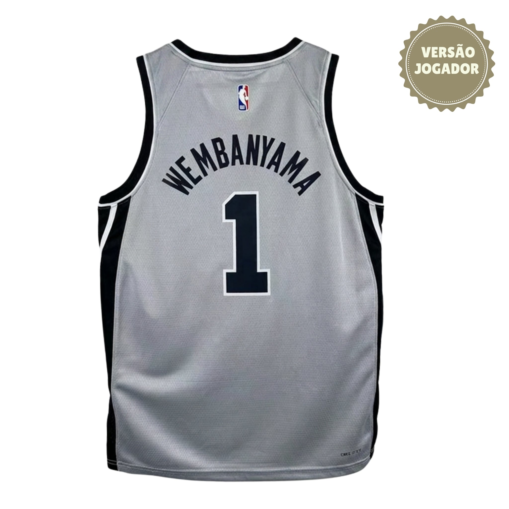 Camisa San Antonio Spurs Wemby Grey