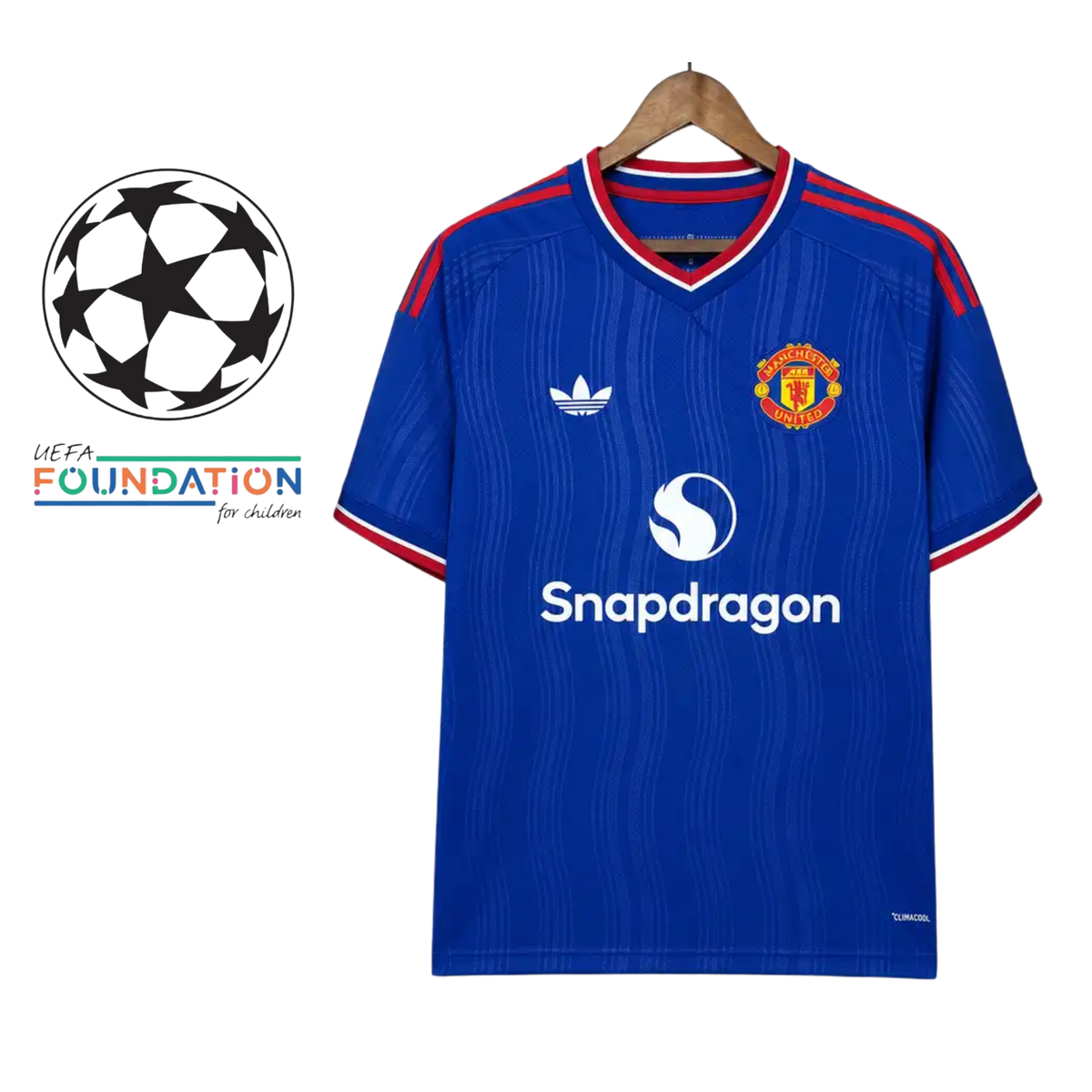Camisa Manchester United II 26/27 Torcedor Azul