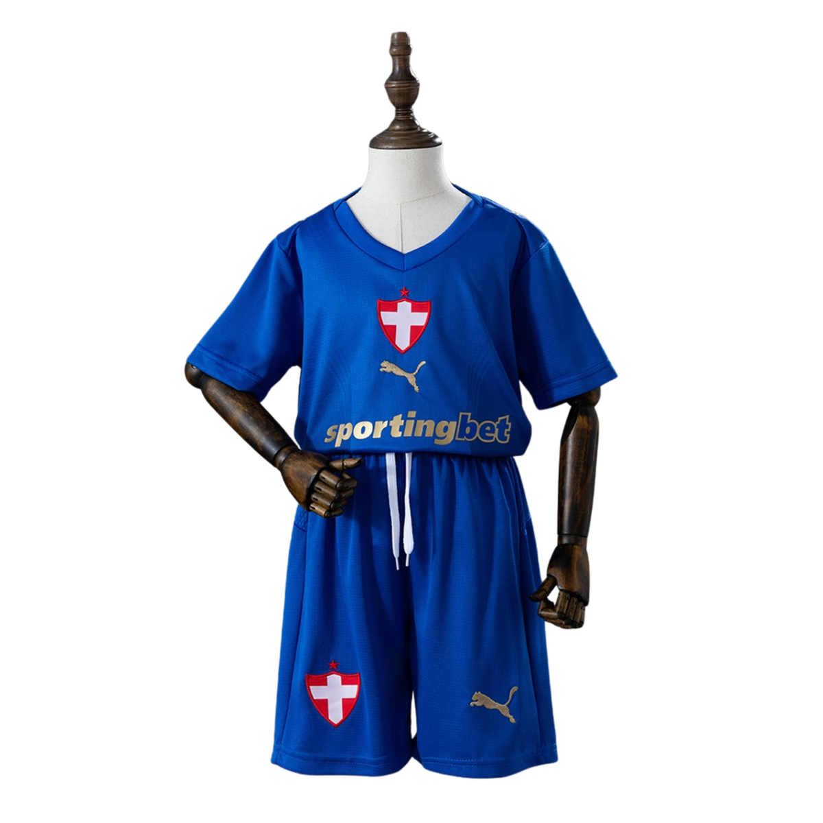 Kit Palmeiras III 26/27 Infantil Azul