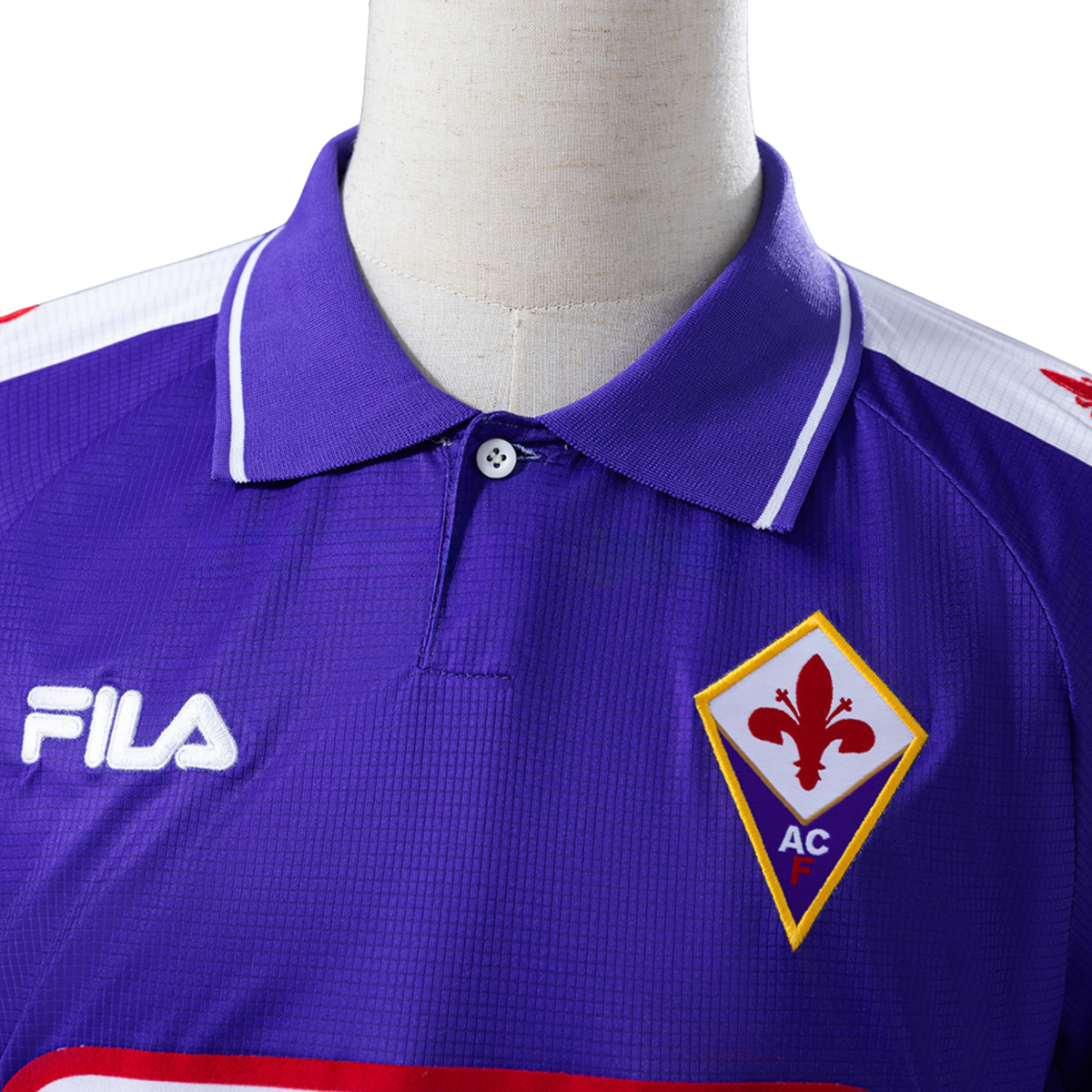 Camisa Fiorentina 1998 I Retrô Manga Longa