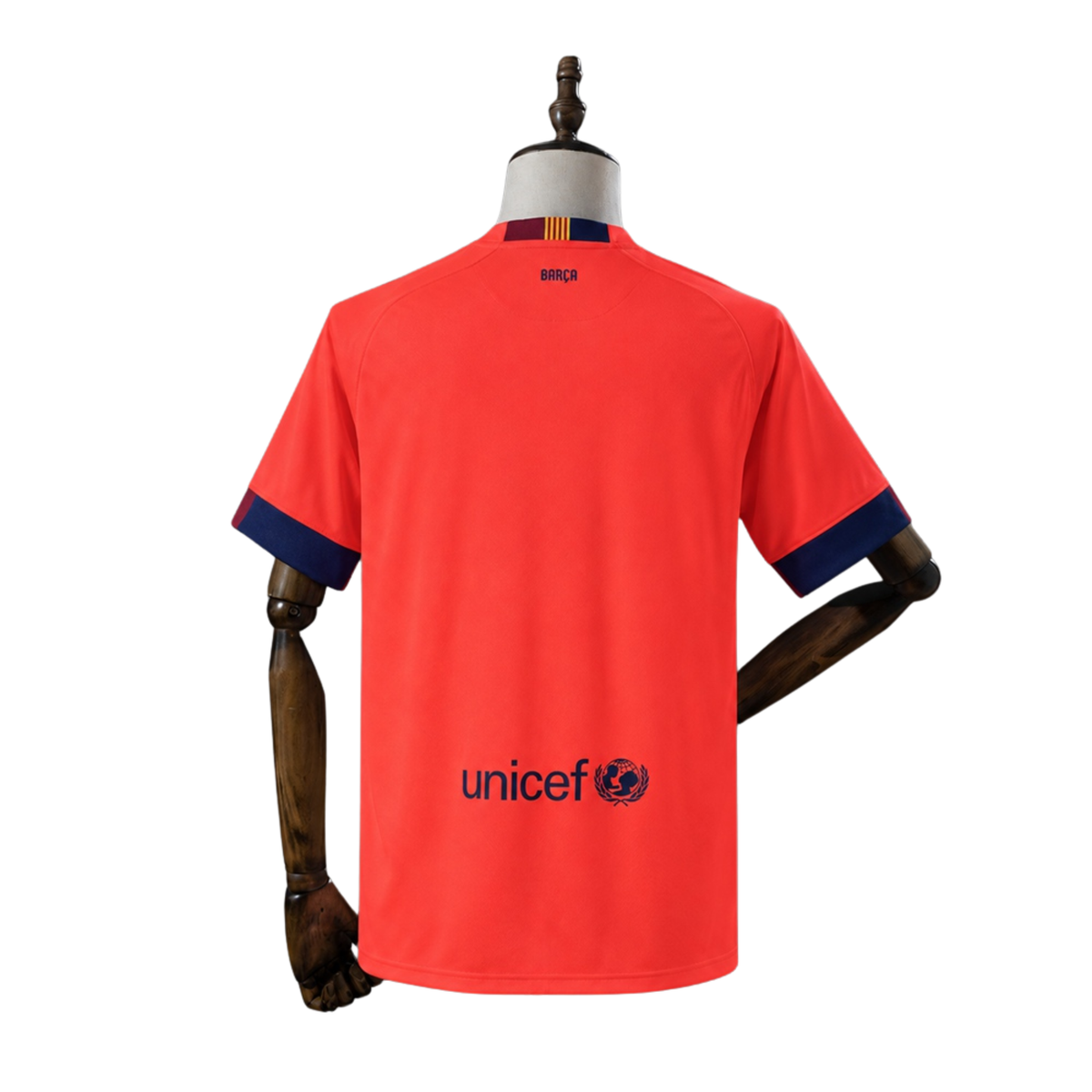 Camisa Barcelona II 14/15 Retrô Laranja