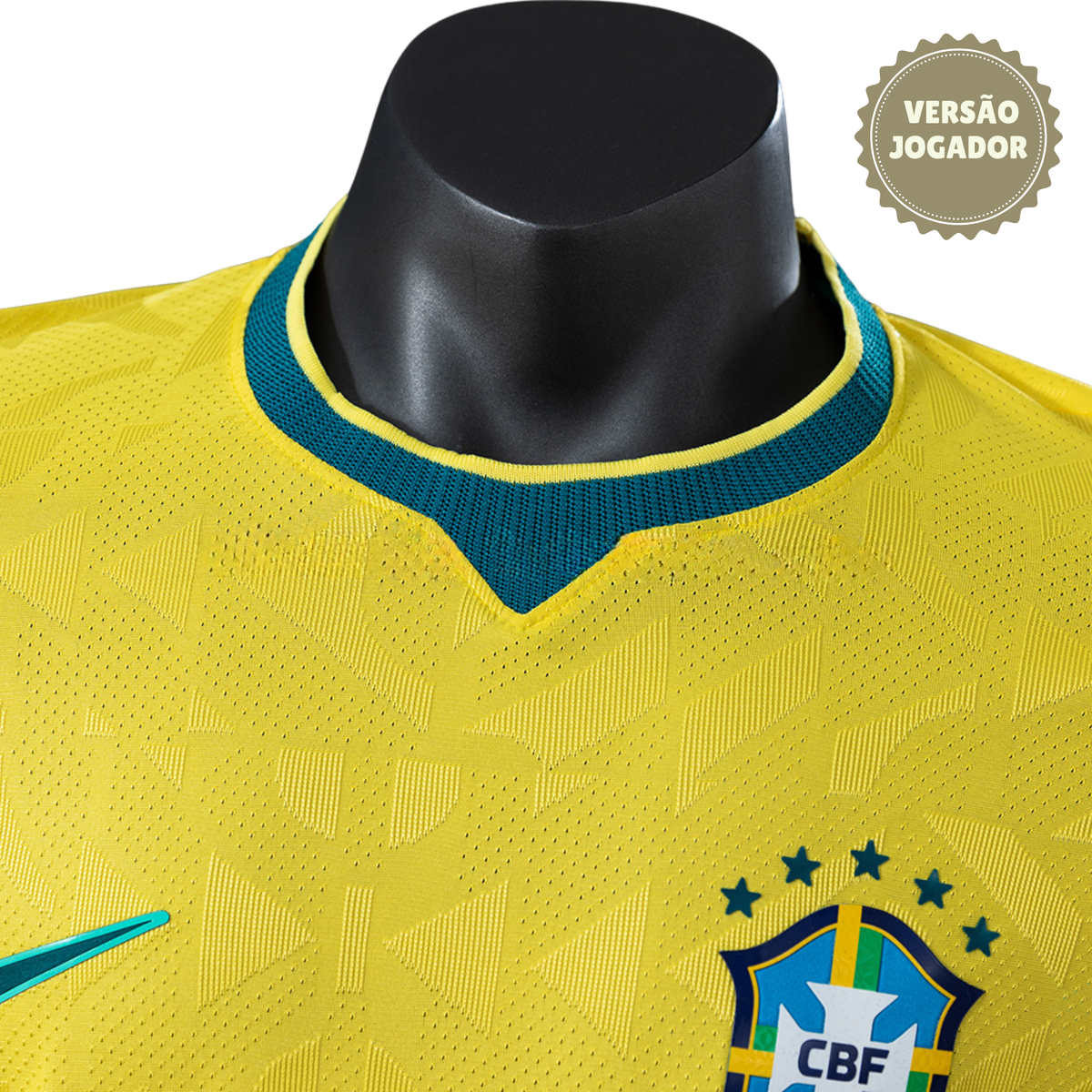 Camisa Brasil 2026 Jogador Manga Longa