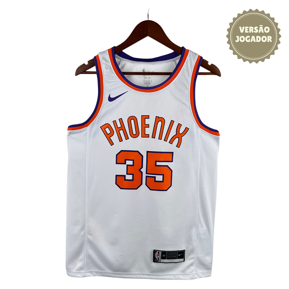 Camisa Phoenix Suns Durant Branca