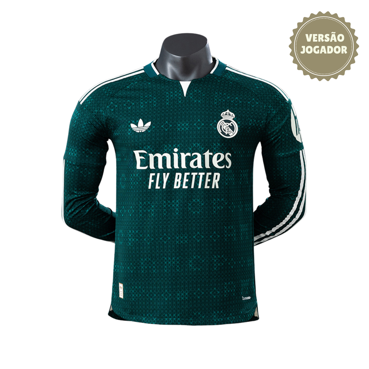 Camisa Real Madrid II 26/27 Jogador Manga Longa