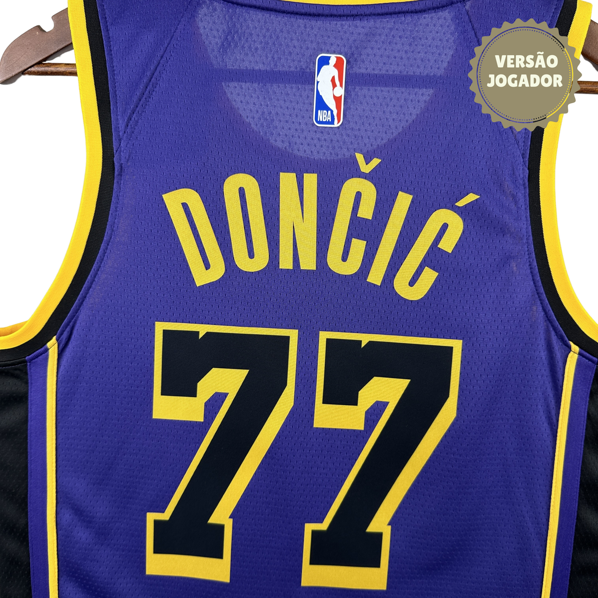 Camisa Los Angeles Lakers City 2023 | #77 Doncic
