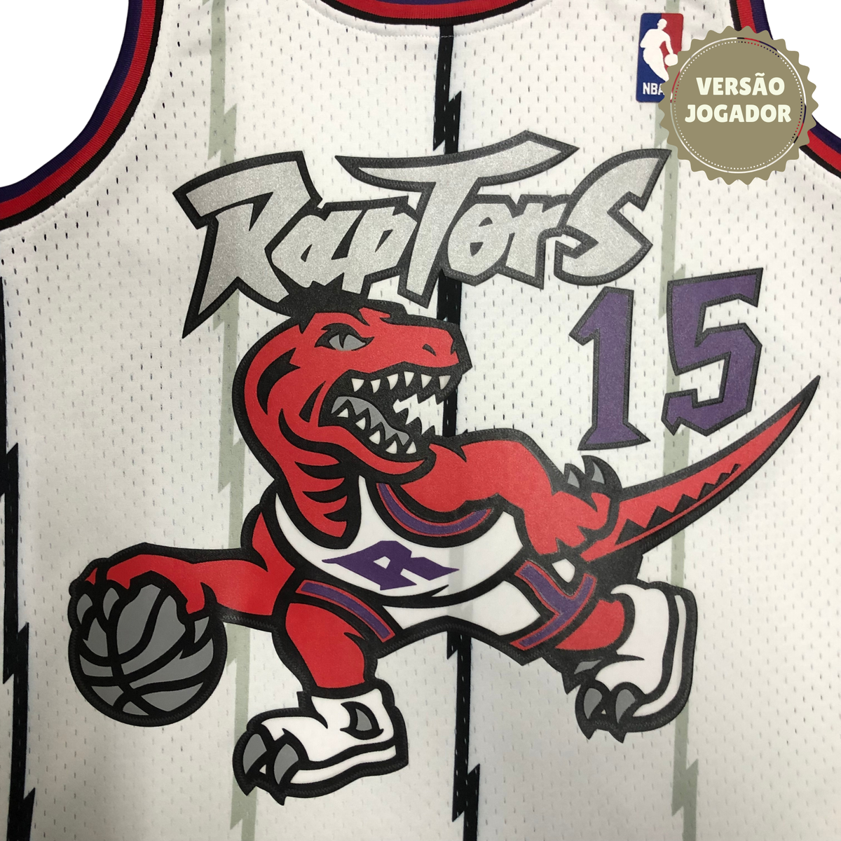 Camisa Toronto Raptors Carter Branca 1998-99