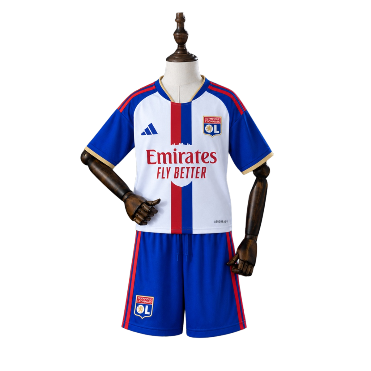 Kit Olympique Lyonnais I 26/27 Infantil