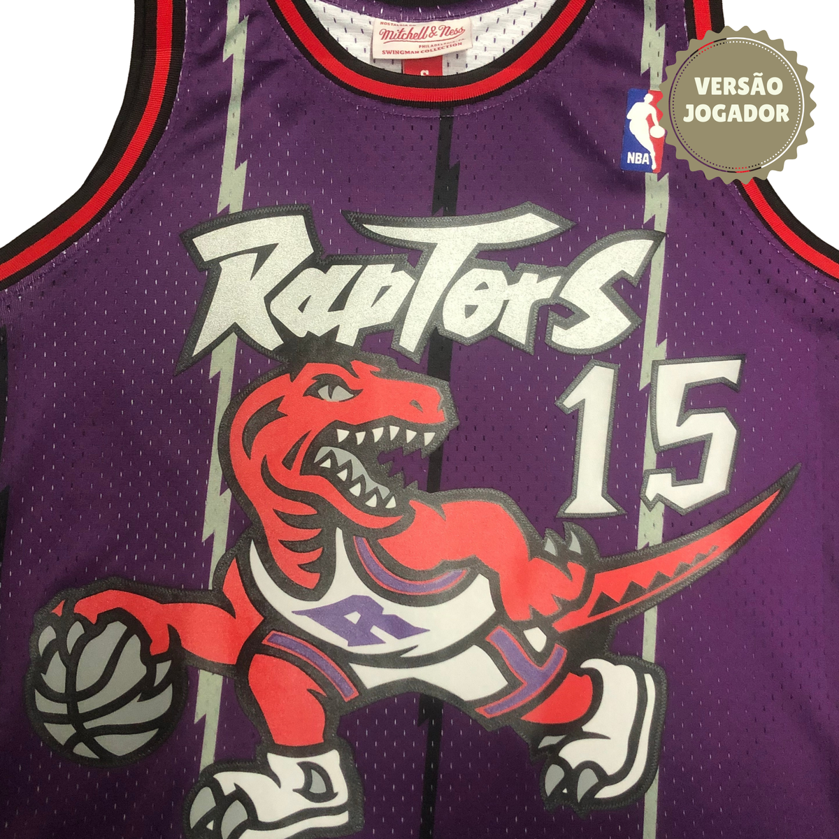 Camisa Toronto Raptors Carter Roxa 1998-99