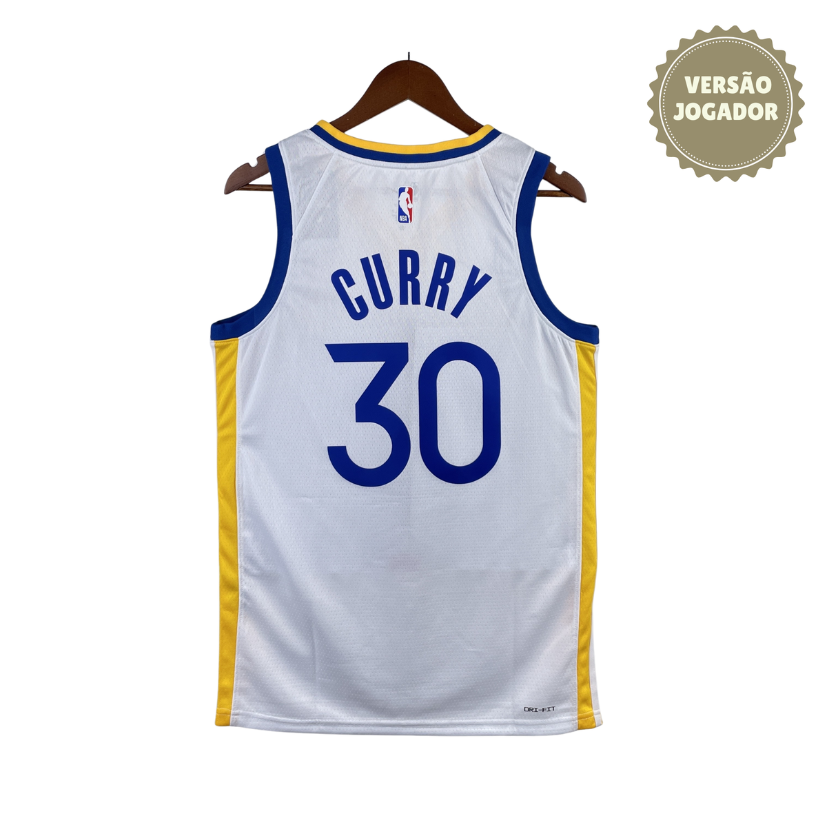 Camisa Golden State 23| Curry Jogador Branca