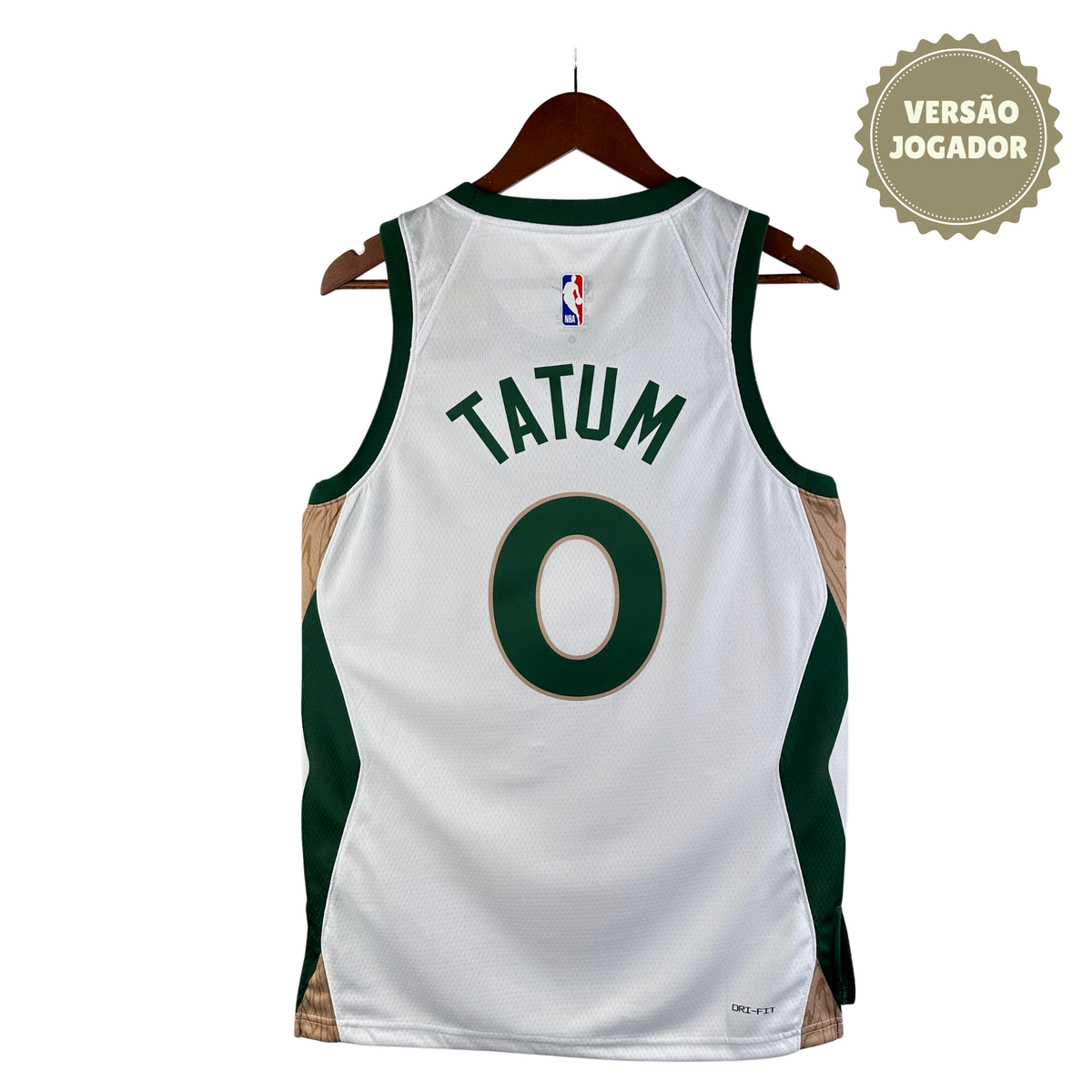 Camisa Boston Celtics Tatum Branca 2024