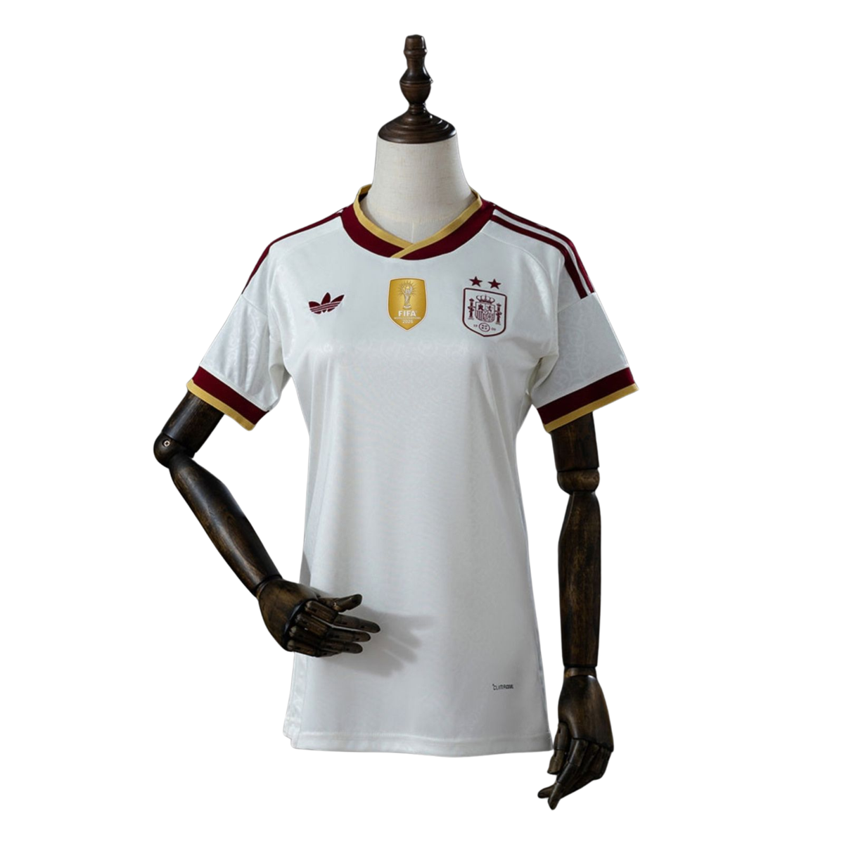 Camisa Espanha II 2 Estrelas 2026 Feminina Torcedor