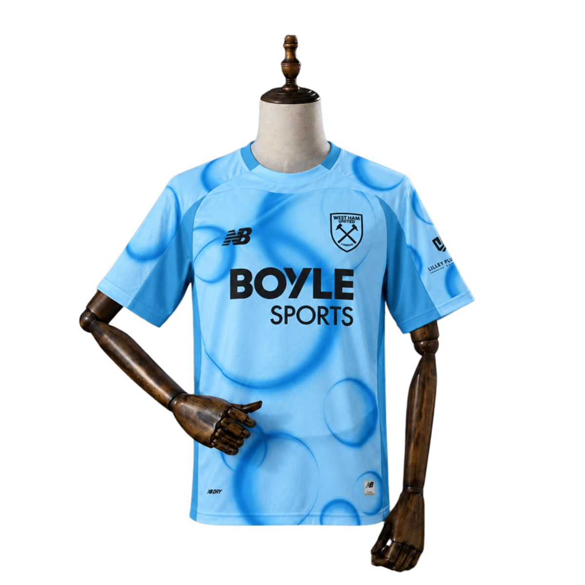 Camisa West Ham United III 26/27 Torcedor Azul