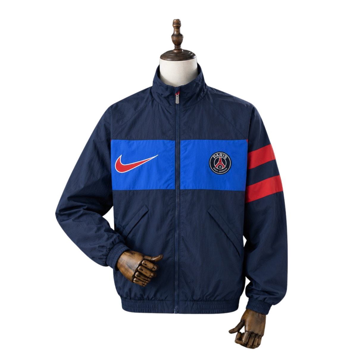 Corta-Vento Paris Saint-Germain F.C (PSG) Azul Marinho Retrô 96/98